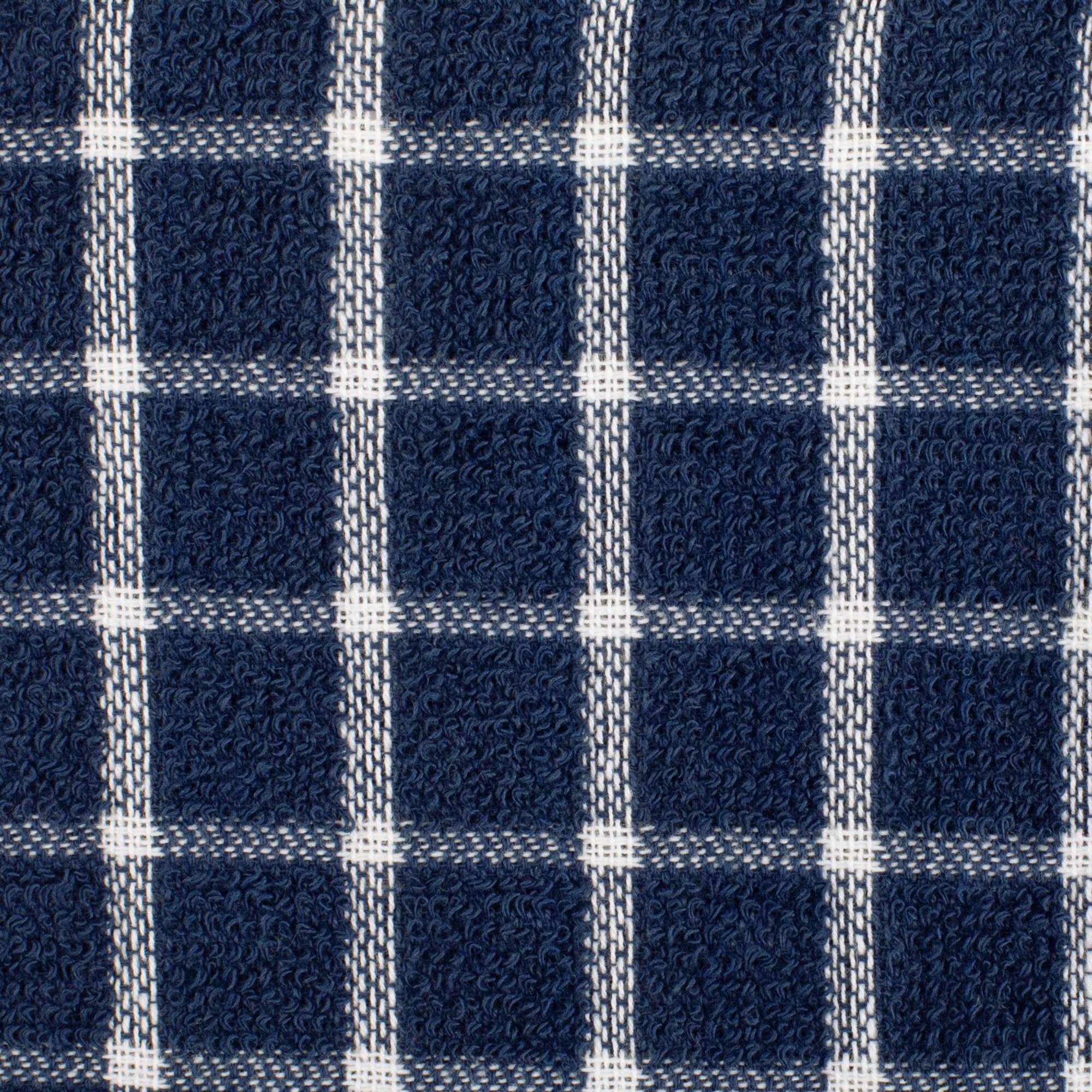 DII® Nautical Blue Combo Windowpane Dishcloths, 6ct.